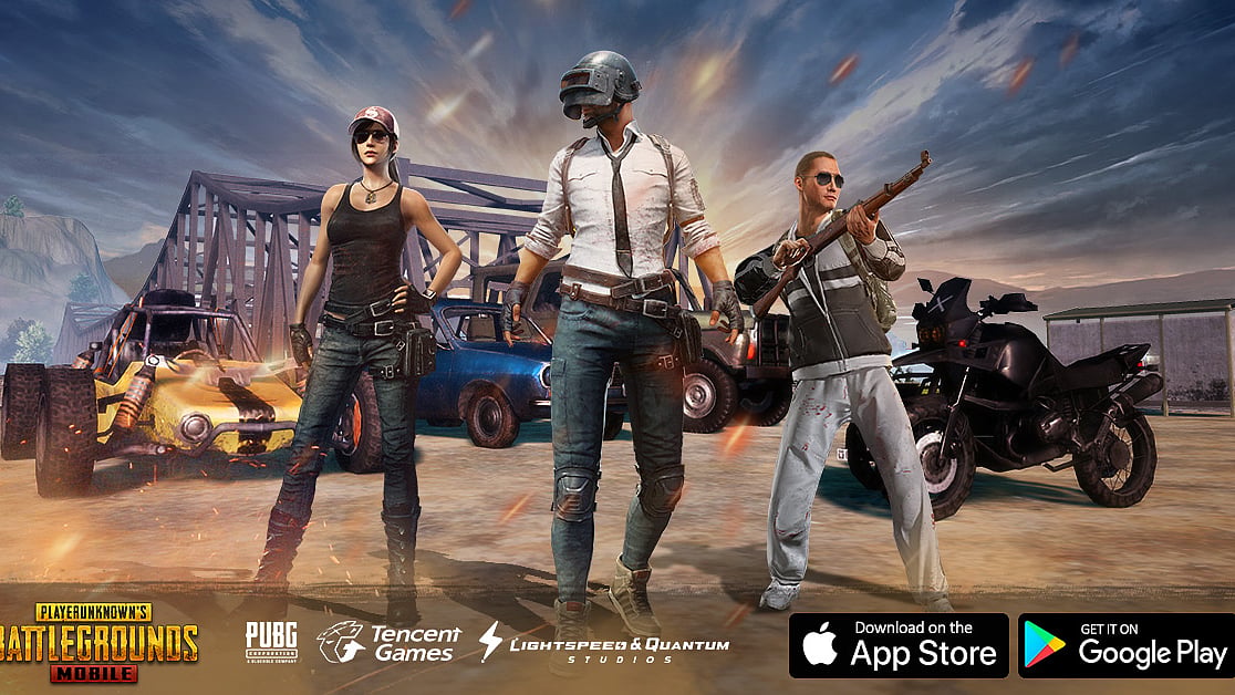 PUBG is testing a new mode in the Erangel map that will inflict damage on campers stuck in the smaller blue circle. 