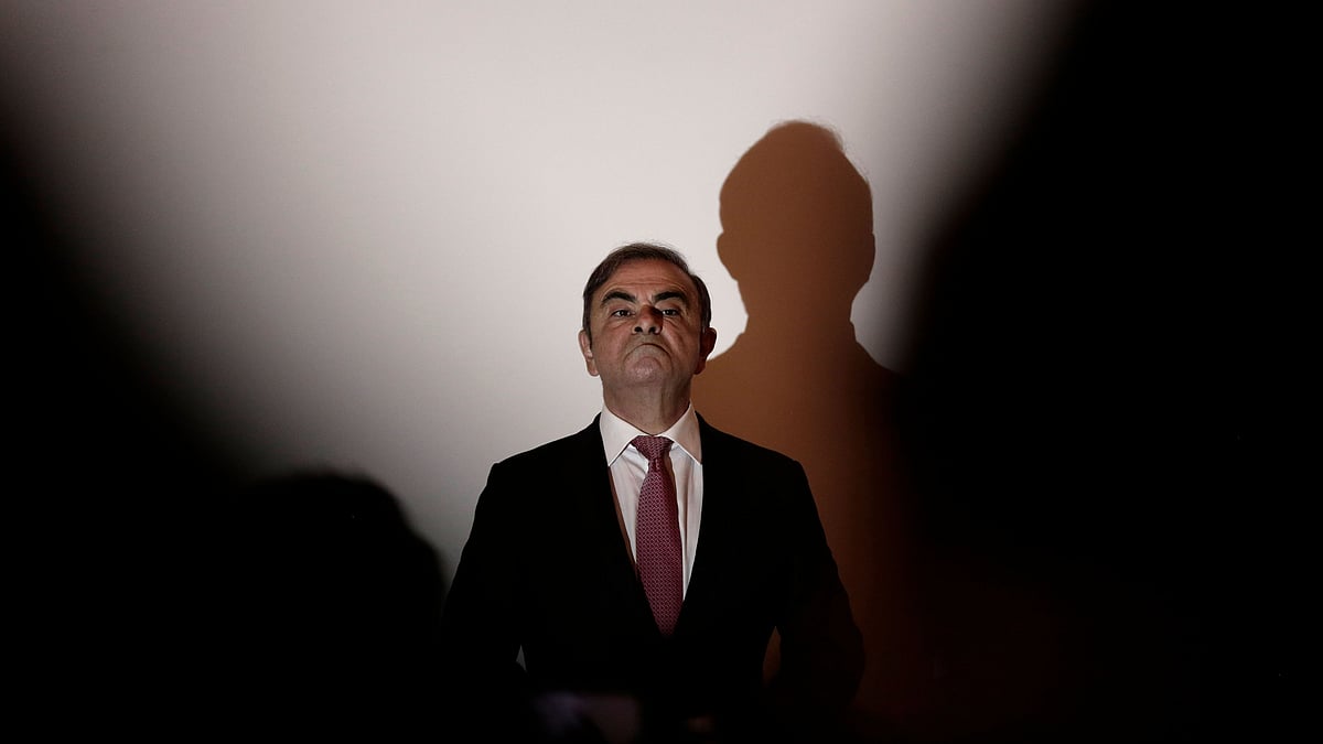Fugitive Ex-Nissan chief Carlos Ghosn.