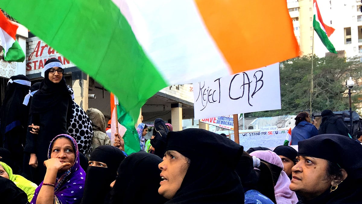 Women at Mumbai’s ‘Shaheen Bagh’