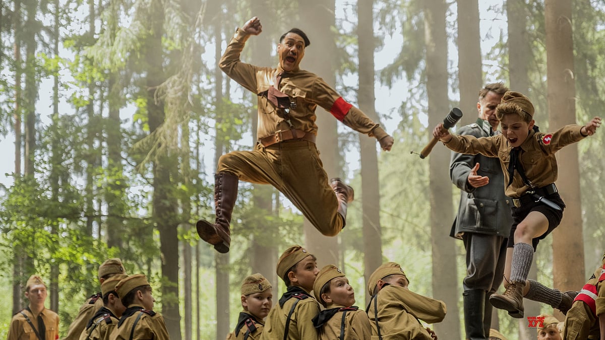A still from <i>Jojo Rabbit</i>.