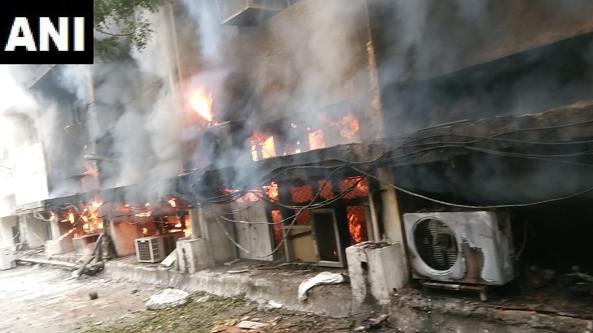 A fire broke out in an office of the Delhi Transport Department near the Civil Lines metro station on Monday, 20 January, an official said.