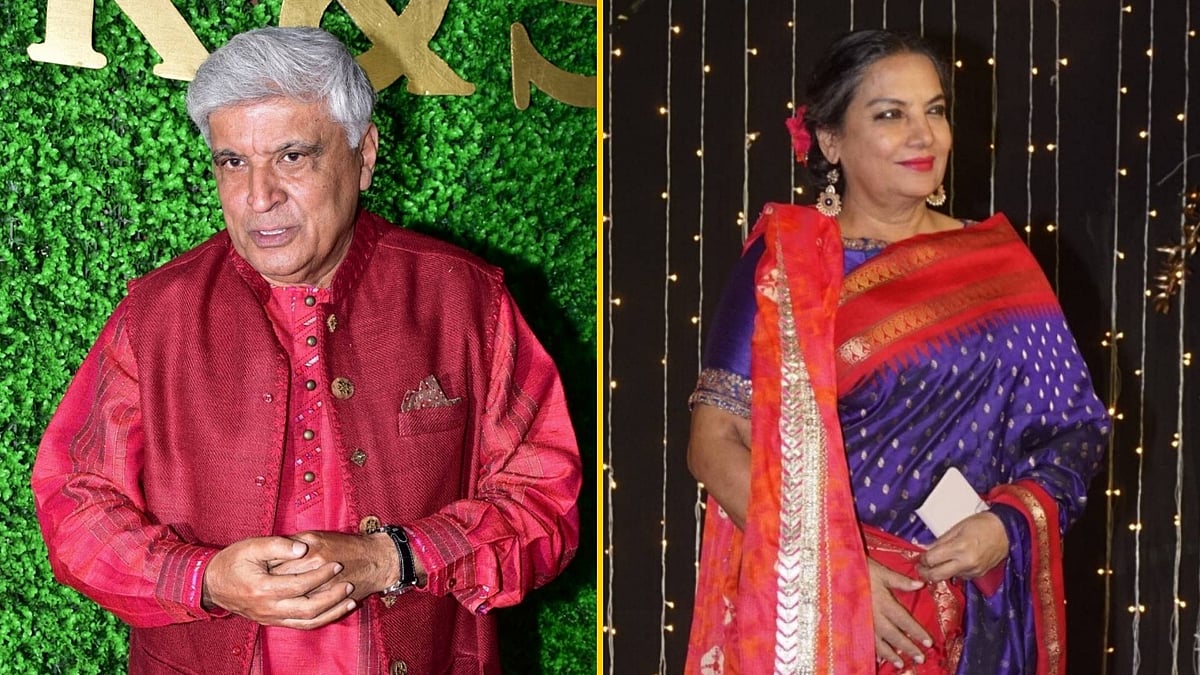 Javed Akhtar and Shabana Azmi.&nbsp;