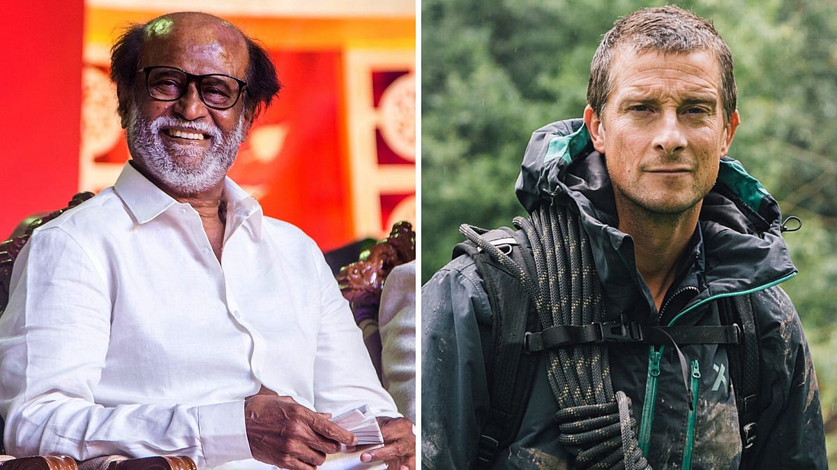 Rajinikanth will shoot an episode of <i>Man vs Wild</i> with Bear Grylls.