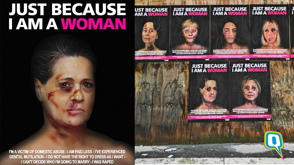Posters designed by Italian artist and activist Alexsandro Palombo.