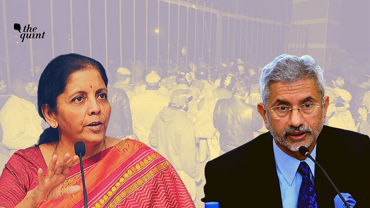 Taking to Twitter, the BJP condemned the violence and alleged that students were being used as “cannon fodder.”