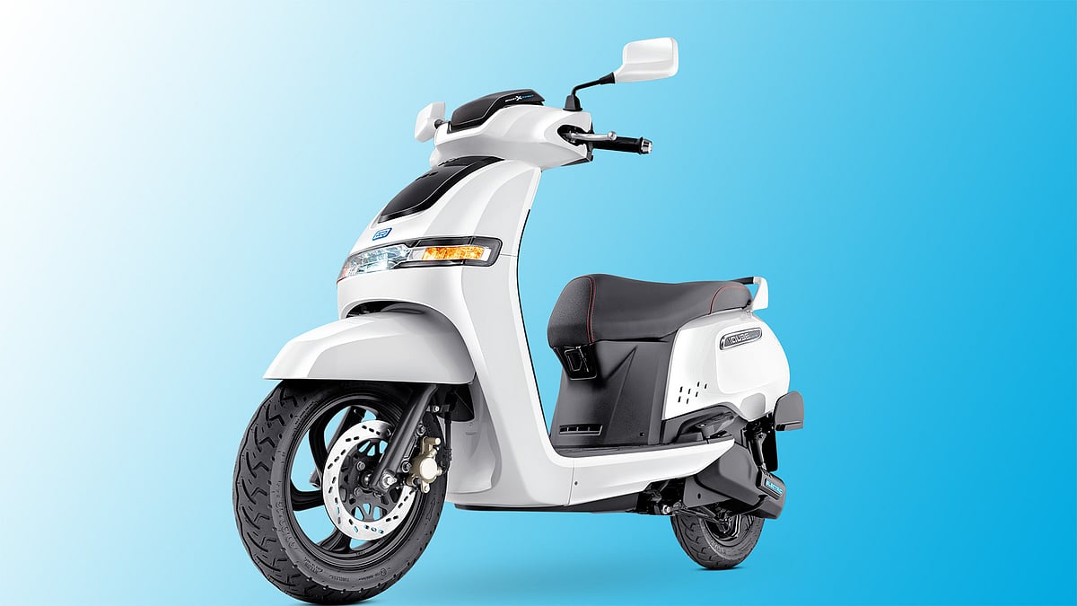 iQube was first showcased at the 2018 Auto Expo.
