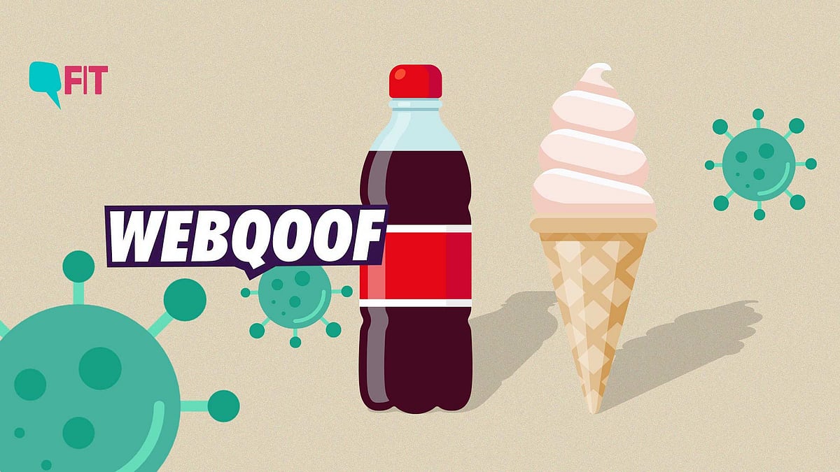 A WhatsApp forward claims that the novel coronavirus can spread through cold drinks, ice creams & preserved food. 