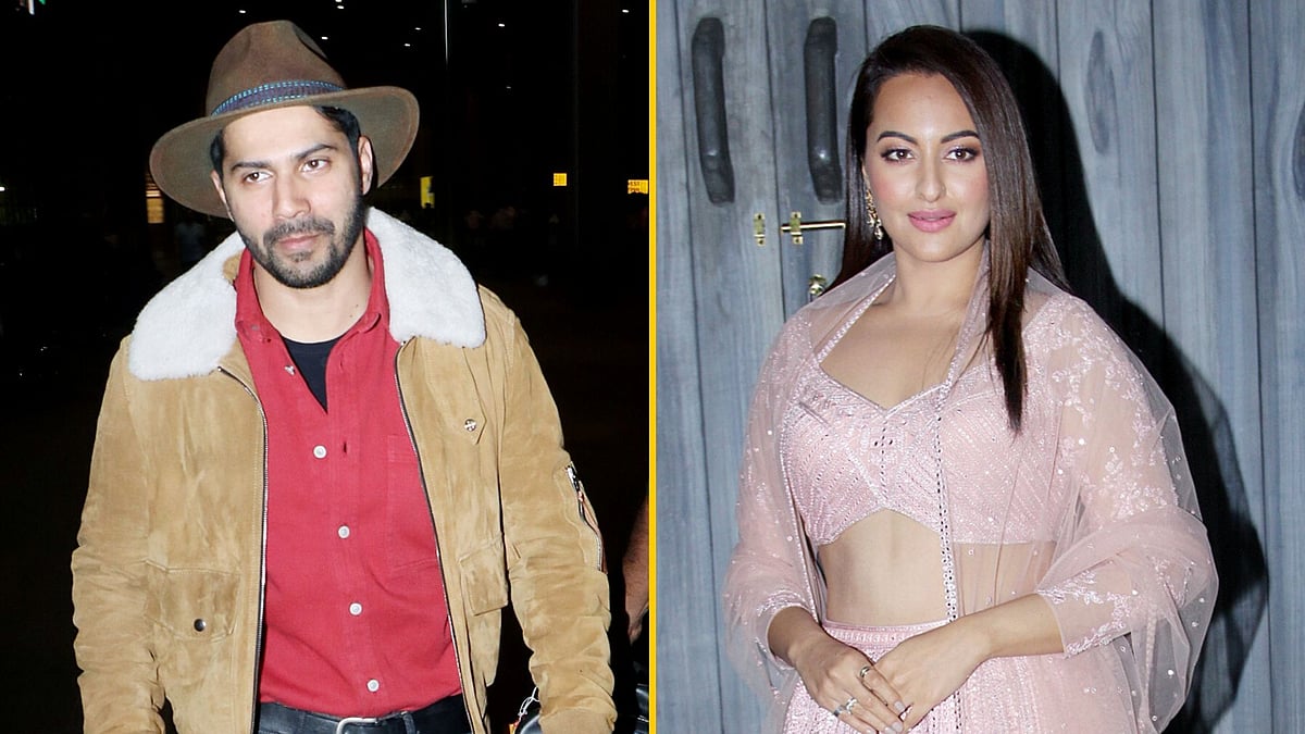 Actors Varun Dhawan and Sonakshi Sinha.