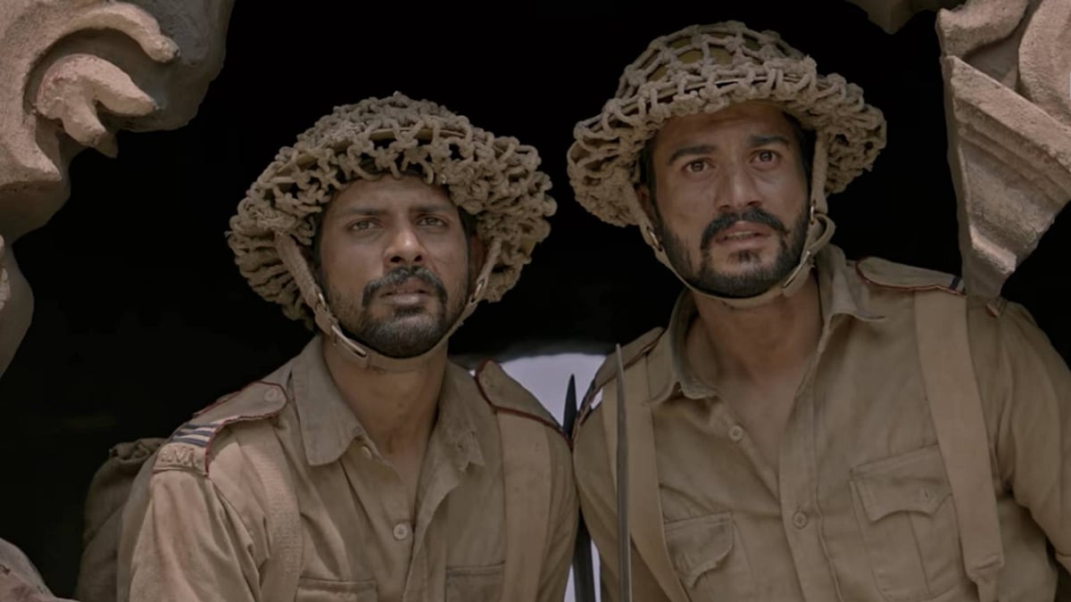 A still from <i>The Forgotten Army</i>.