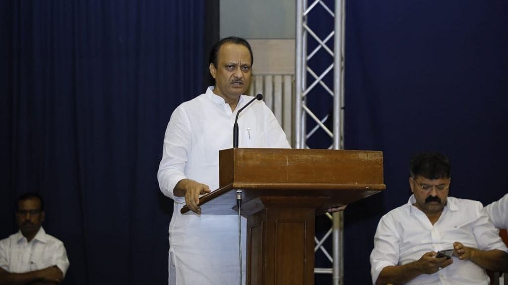  Nationalist Congress Party (NCP) leader Ajit Pawar.