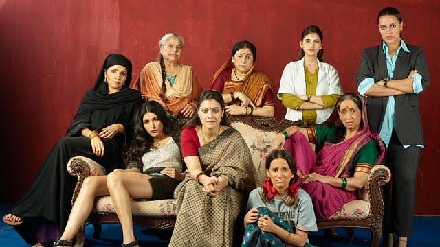 The cast of <i>Devi.</i>