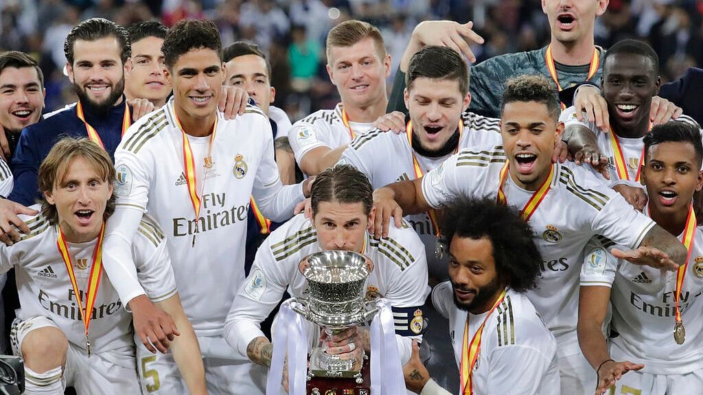 The match had ended goalless at the end of regulation period before Real Madrid edged past 4-1 in the penalty shootout.