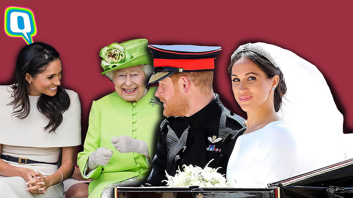 Meghan Markle and Prince Harry.  