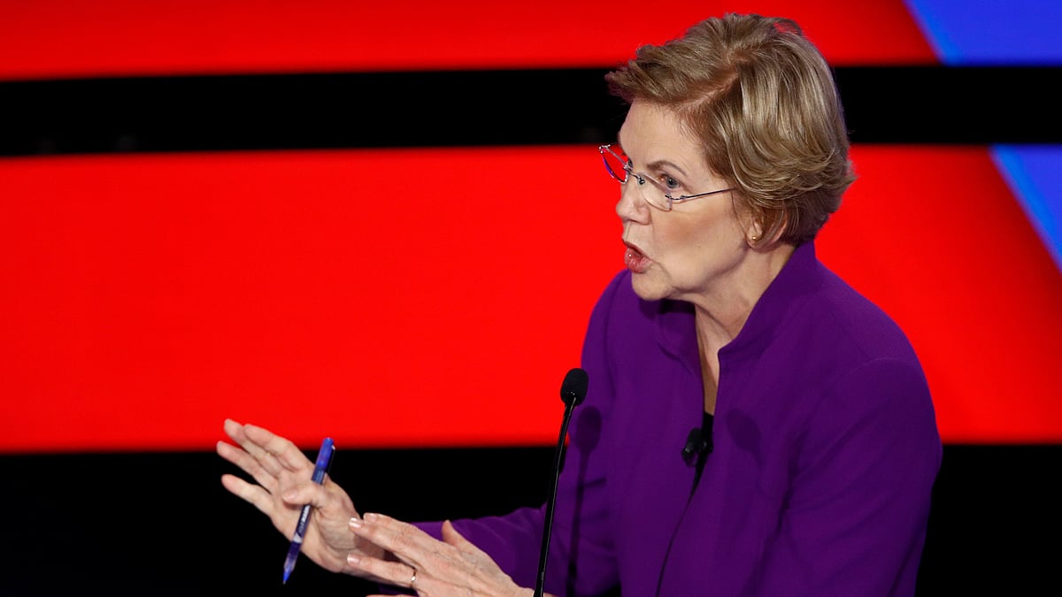 File photo of Elizabeth Warren