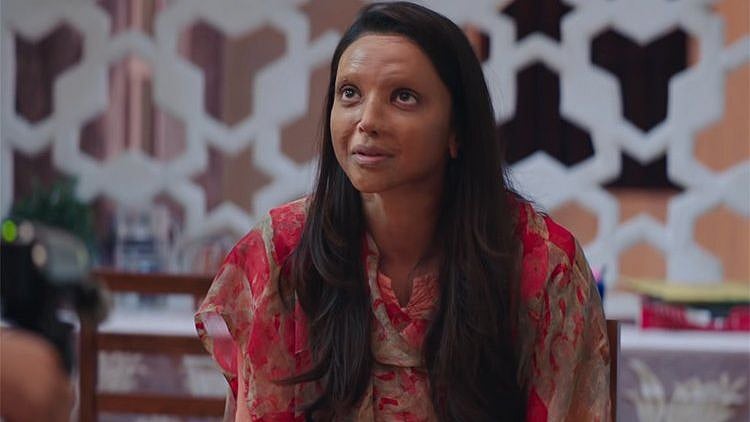 Deepika Padukone in a still from <i>Chhapaak</i>.