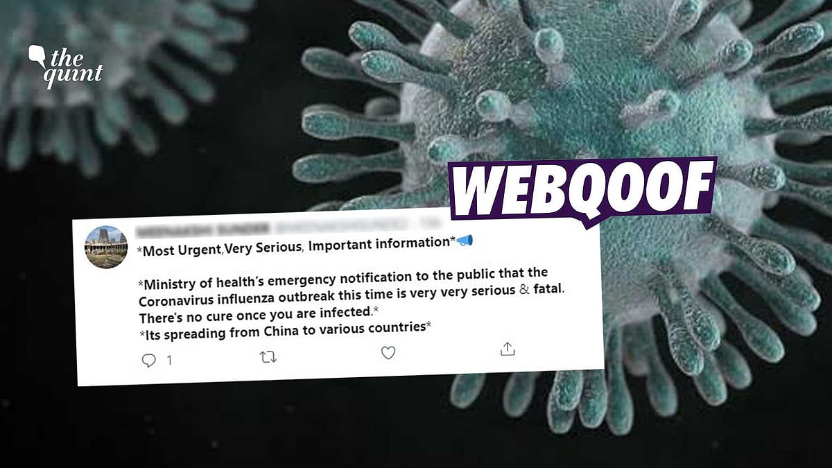 Coronavirus, a new SARS-like virus first reported in China’s Wuhan has claimed over 100 lives so far.