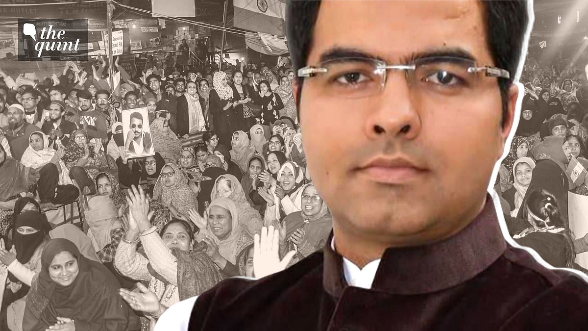 Bharatiya Janata Party (BJP) leader and Member of Parliament from West Delhi Parvesh Verma.