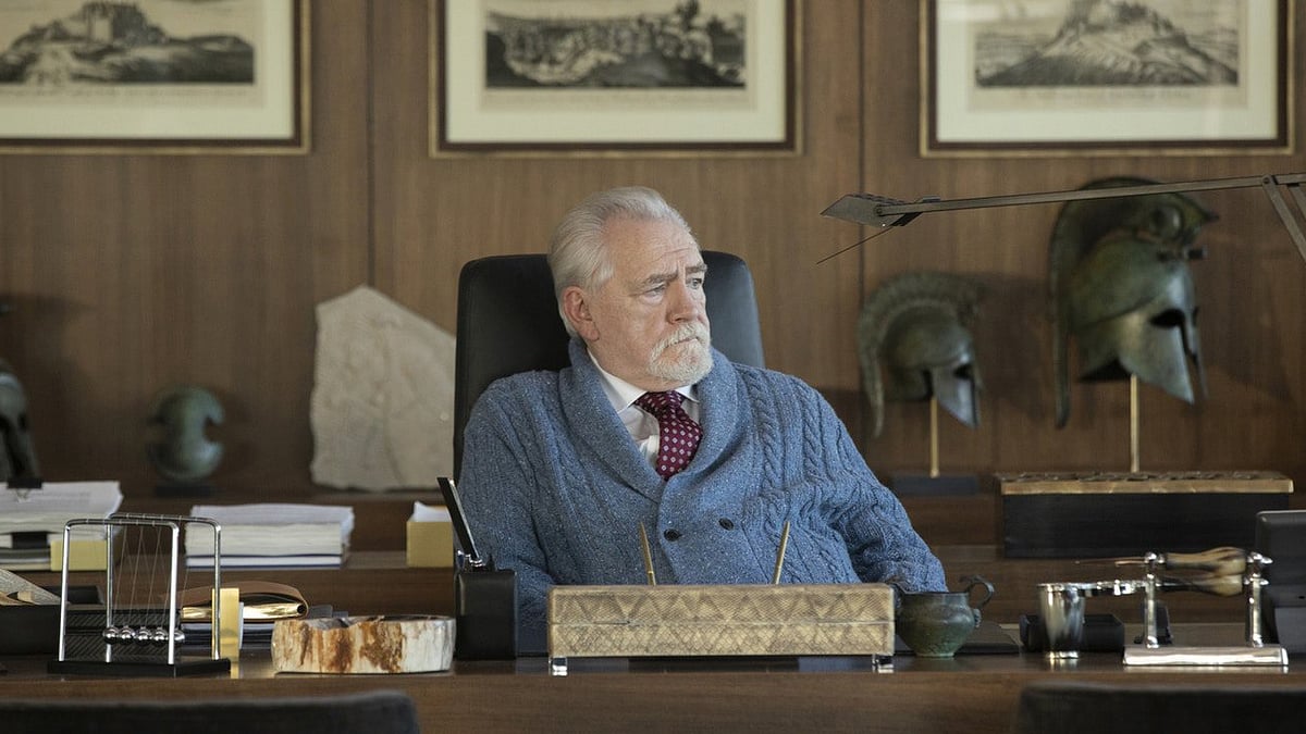 Brian Cox plays media baron Logan Roy in <i>Succession</i>
