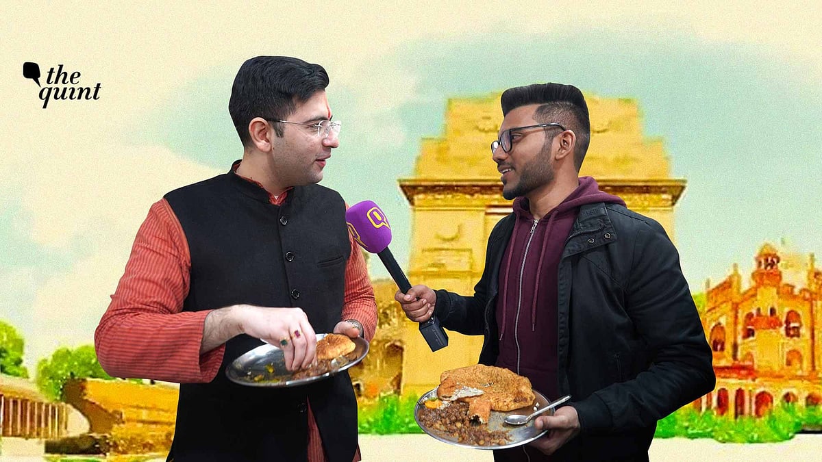 <b>The Quint </b>caught up with Raghav Chadha, Aam Aadmi Party’s candidate from Rajinder Nagar.
