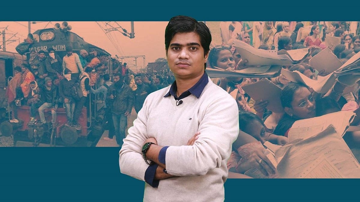 Bihar visuals highlight unemployment rates across the country