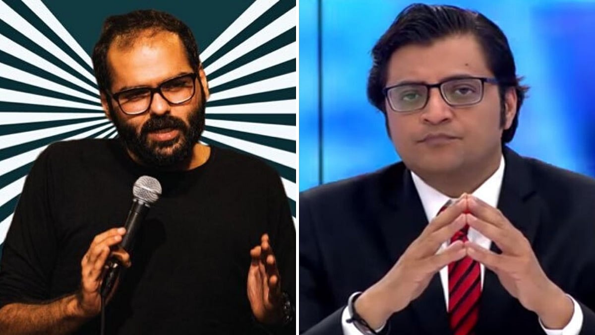 Kunal Kamra, Arnab Goswami.