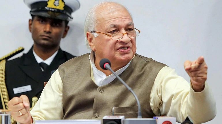 File image of Kerala Governor Arif Mohammad Khan.