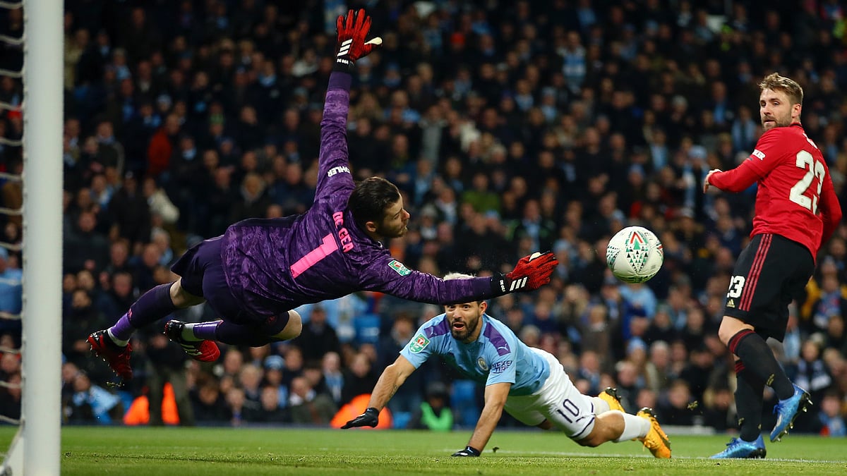 Pep Guardiola slumped to his haunches in the technical area and put his head in his hands after seeing his Manchester City players squander yet another clear-cut opportunity.