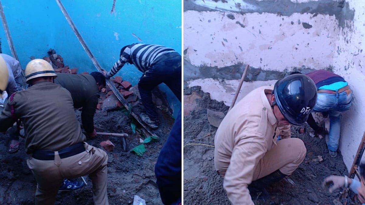 Rescue operation underway at New Delhi’s Bhajanpura