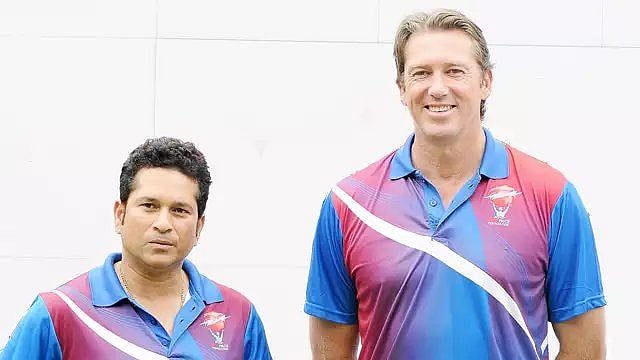 The contest between Sachin Tendulkar (left) and Glenn McGrath was one of the most exciting ones in the early 2000s.