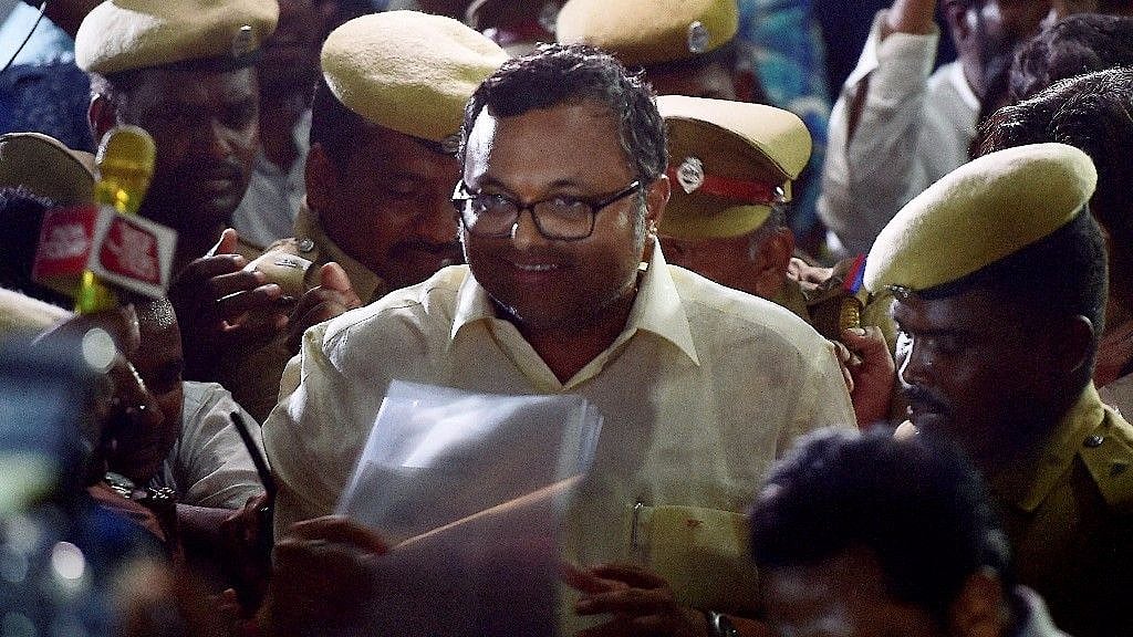 File image  of Karti P Chidambaram.