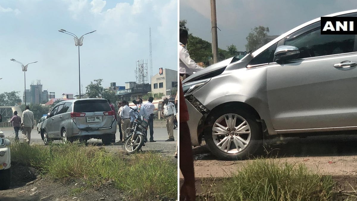 The accident took place at Sinnar in Nashik when the CM’s sister-in-law Vina Karande and six other relatives were returning from Shirdi.