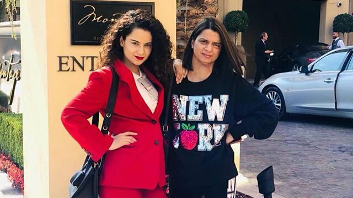 Kangana Ranaut and sister Rangoli Chandel.