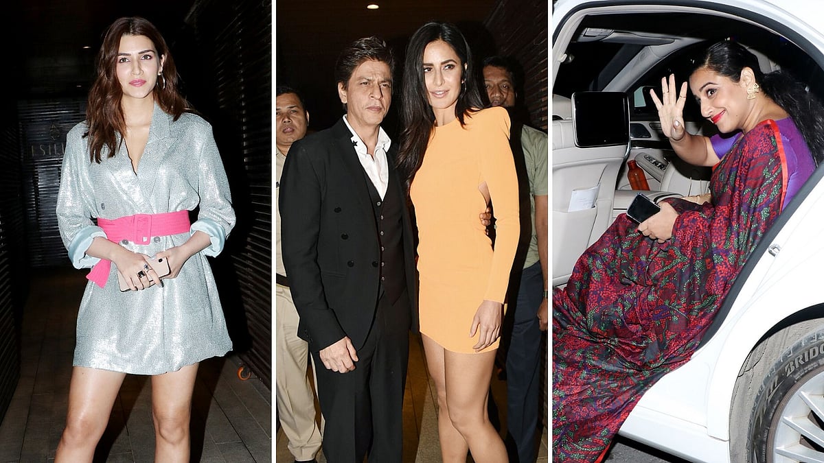 Celebs arrive for Ali Abbas Zafar’s birthday bash.