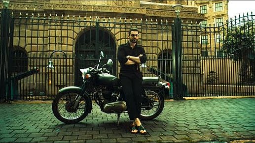 John Abraham in a poster from<i> Mumbai Saga</i>.