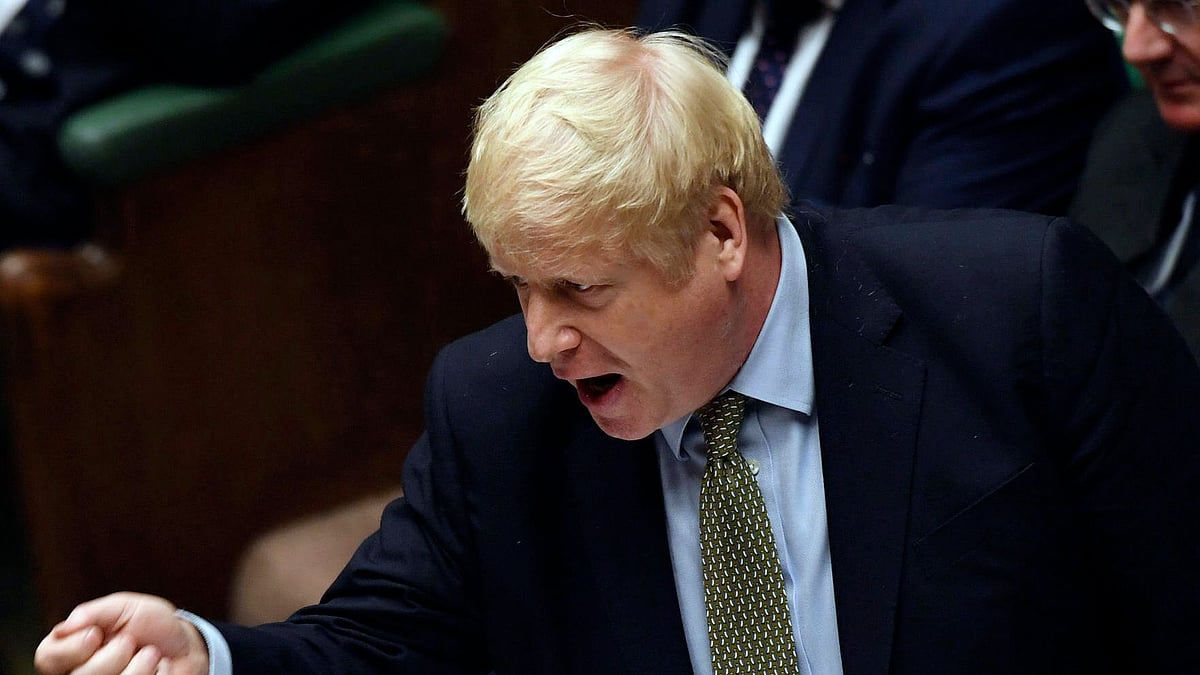Britain Prime Minister Boris Johnson.