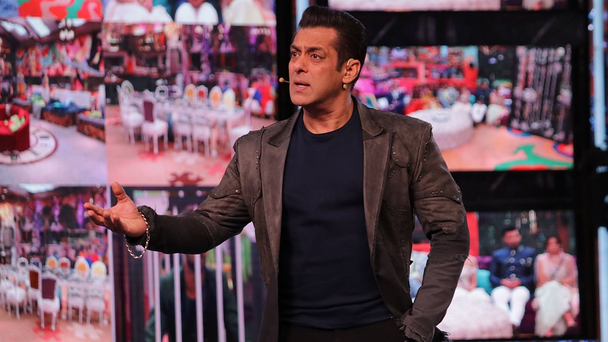 Salman Khan in a still from <i>Bigg Boss 13</i>.