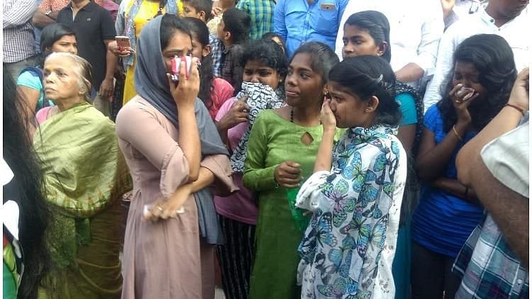 Kochi bid a tearful goodbye to a Class 12 girl who has killed by her stalker.