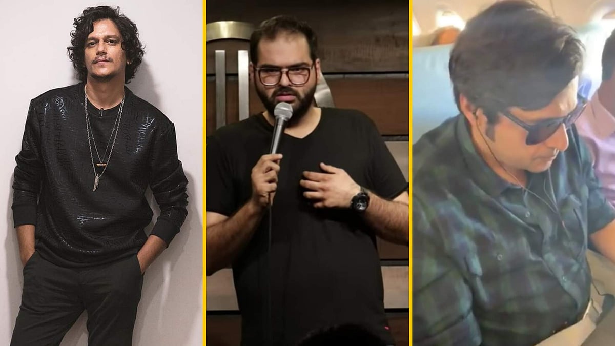 Vijay Varma has reacted to Kunal Kamra’s confrontation with Arnab Goswami.