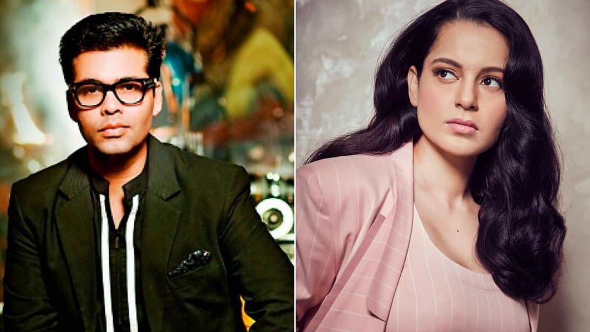 <div class="paragraphs"><p>Karan Johar and Kangana Ranaut. </p></div>