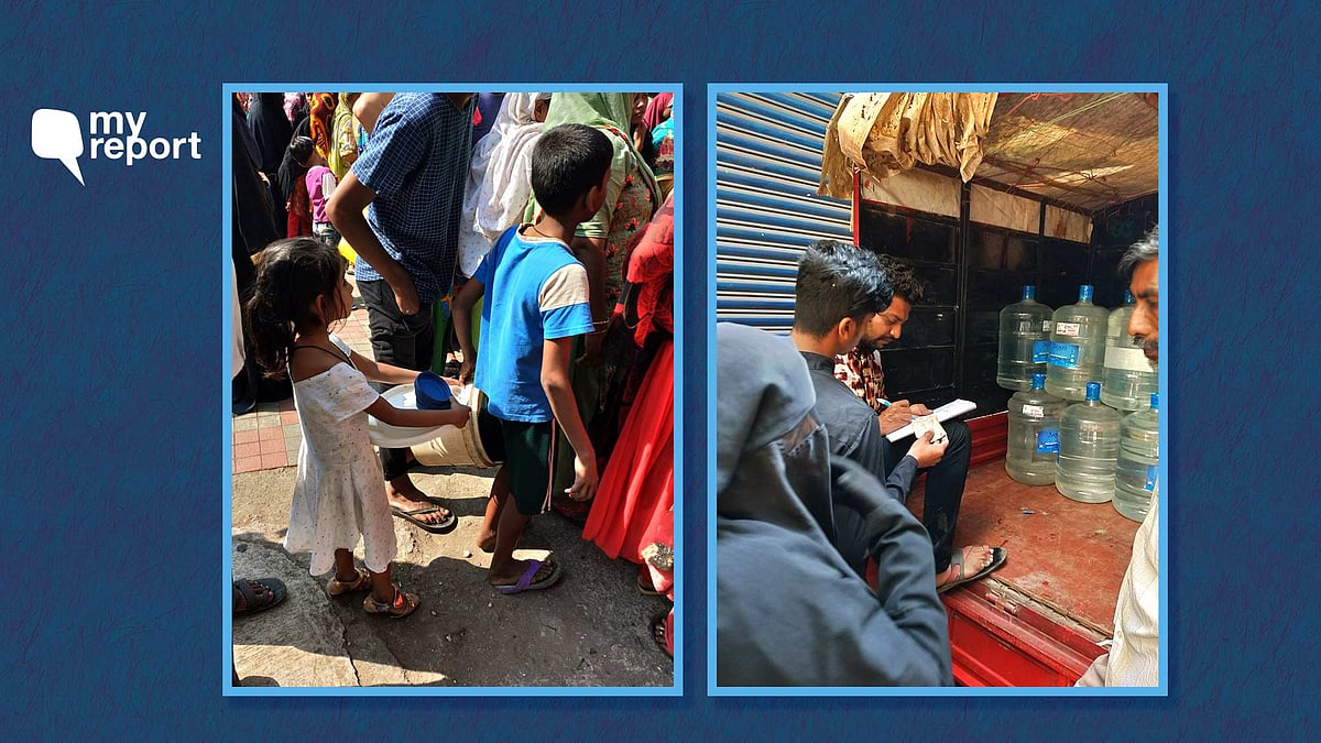 Residents of Jogeshwari East in Mumbai’s western line are facing an acute water crisis since 29 January.