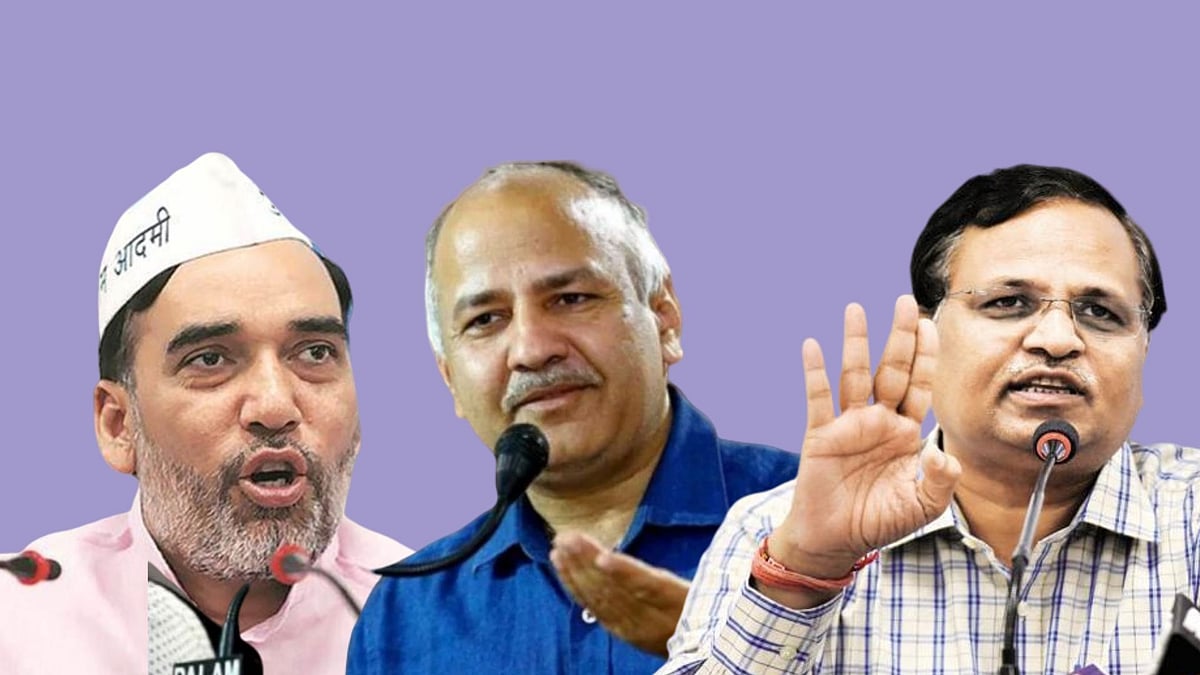 Manish Sisodia, Satyendra Jain, Imran Hussain, Rajendra Pal Gautam, Kailash Gahlot and Gopal Rai took oath as ministers. But who are they?