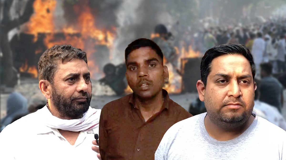 Hindus and Muslims live in harmony with each other in this area of Mustafabad.