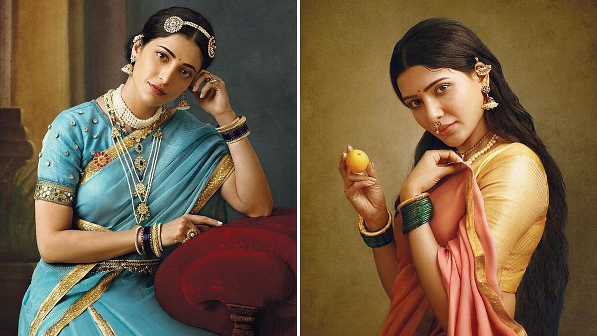 Actors turn muse for G Venket Ram’s painting series.