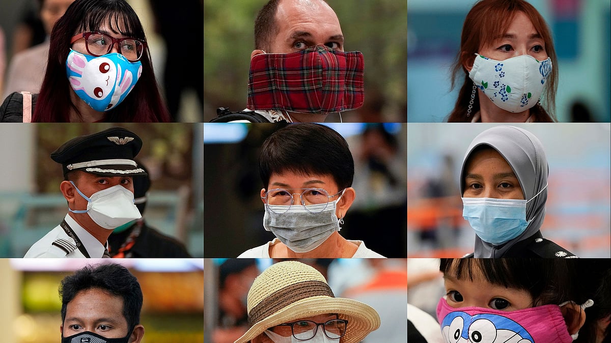 Masks can block large droplets from a sneeze or cough. That means they have some value.