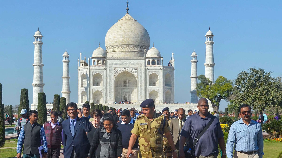 File photo of the Taj Mahal in Agra.