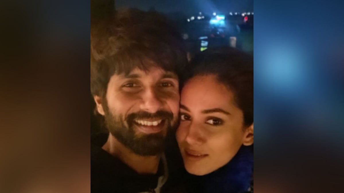 Mira Rajput wishes husband Shahid on birthday.