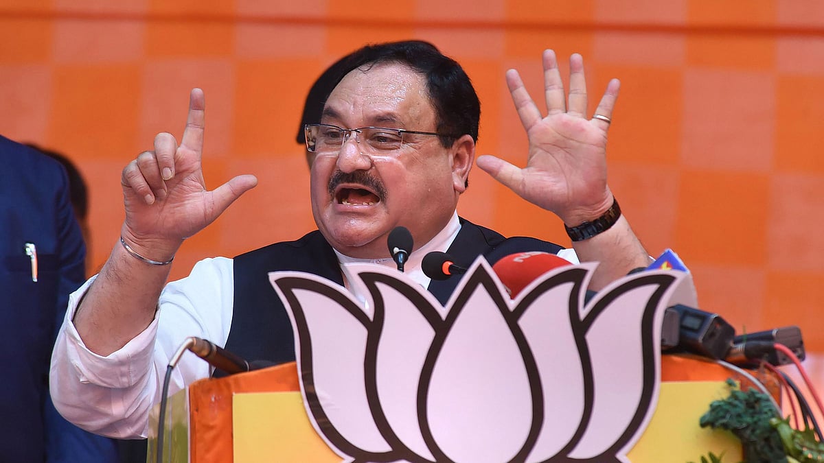 Bharatiya Janata Party (BJP) National President JP Nadda.