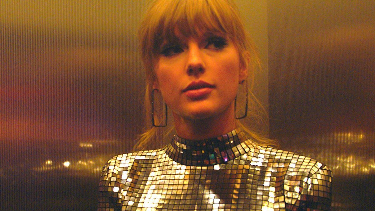 Taylor Swift in the documentary.