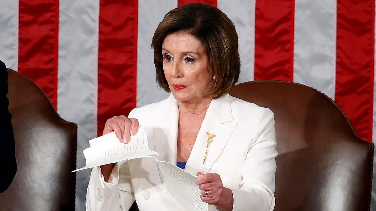 US House Speaker Nancy Pelosi.