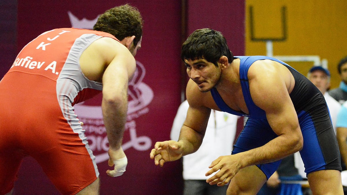 Being the best in their weight category means that Sushil and Jitender (right) often have to get past each other before going to a major tournament.
